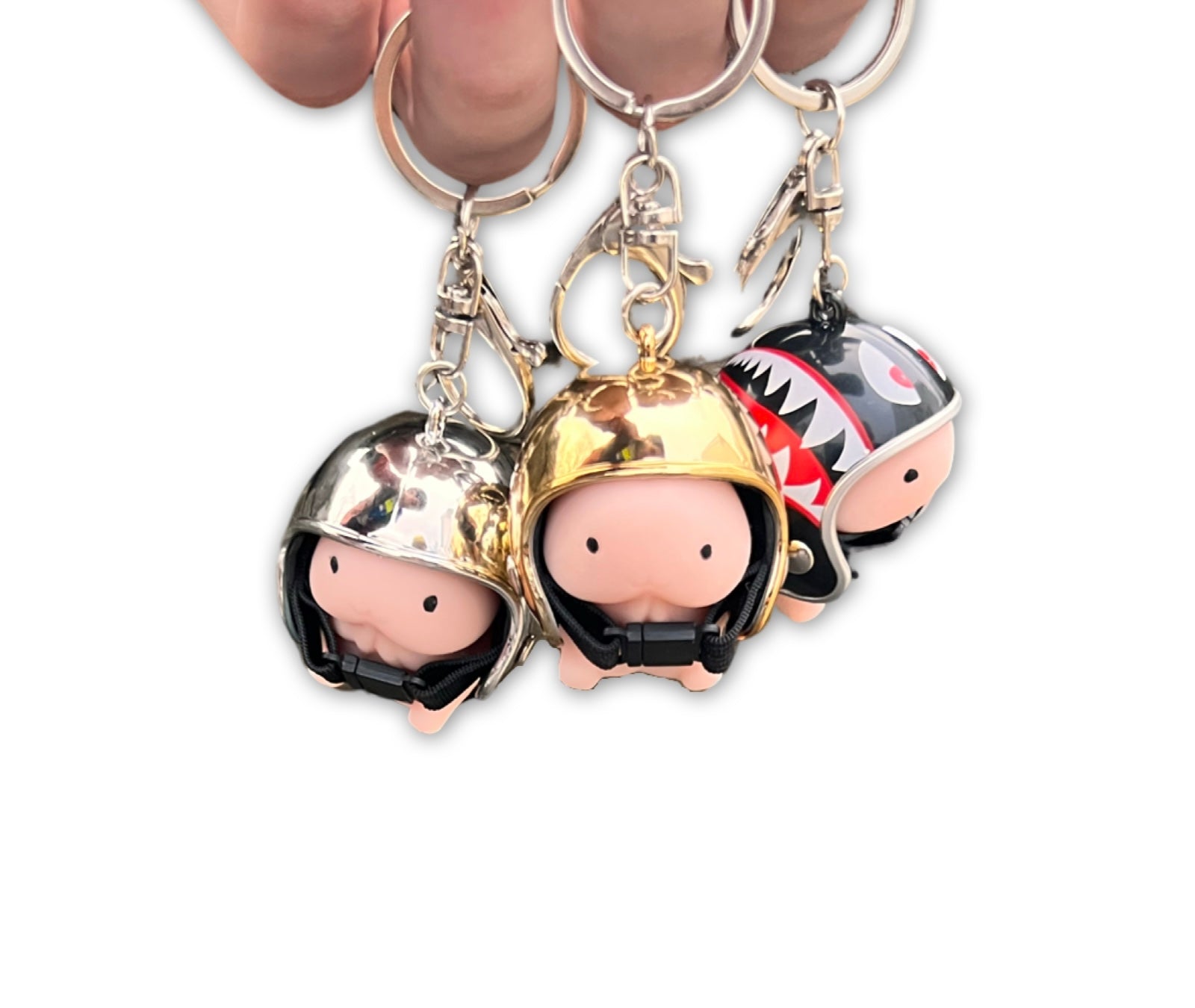 Helmet Keychains